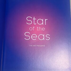 Star of the Seas Art Program Book Roysl Caribbean